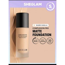 Stay glowing with Sheglam foundation Warm vanilla for more attractive skin