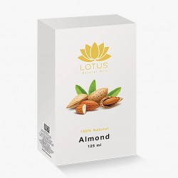 Lotus almond oil to moisturize dry skin 125ml