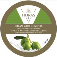 Horas cream with olive oil cream