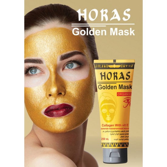Horas gold mask with natural collagen and vitamin E