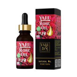 Natural rose oil from Yaru herbs to lighten sensitive and dark areas
