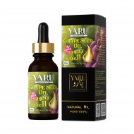 Grape seed oil for skin and hair treatment from Yaru Herbals