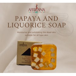 Papaya and Liquorice soap Npc