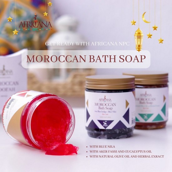 Moroccan Bath Soap NPC with Aker Fassi and Eucalyptu