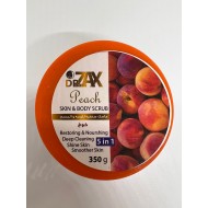 DR Zax Face and Body Peach Scrub, 350 gm