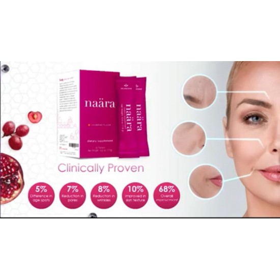 كولاجين naara شراب الجمال Beauty Drink من جونيس جلوبال Packets