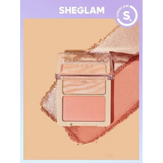 SHEGLAM Glam 101 Hybrid Highlighter & Blush – Shade: St. Tropez SHEGLAM Glam 101 Hybrid Highlighter & Blush – Shade: St. Tropez