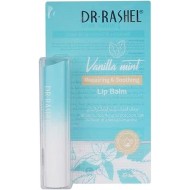Dr Rachel Lip Balm treats and soothes lips with mint and vanilla