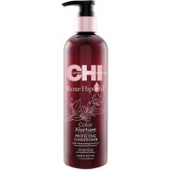 CHI Rose Hip Conditioner Treats Stressed and Damaged Hair 340 ml