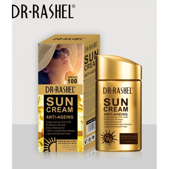 Dr.Rashel sun cream anti ageing with gold and collagen 80 gm