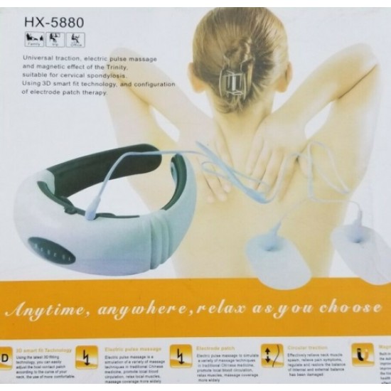 Smart Neck Massager, Electric Pulse Neck Massager 3D Cervical