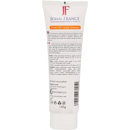 John France Peel Off Orange Peel Mask