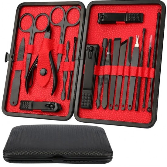 Manicure Set 18 in 1 Stainless Steel