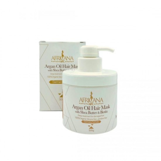 Hair mask with argan oil and biotin for hair full of life – 500 gm – Africana – Africana NPC