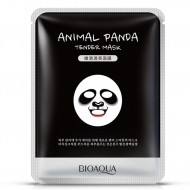 Sheet mask to moisturize the face with vitamins animal panda