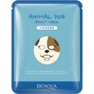 Sheet mask to moisturize the face with vitamins animal dog