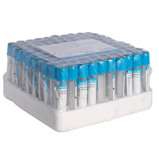 Blue top tubes sodium citrate centrifuge 1.8 ml