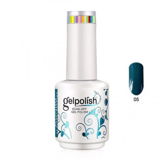 Roniki Gel Polish 15ml Green 05