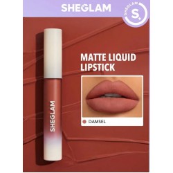 SHEGLAM أحمر شفاه سائل Matte Allure - Damsel