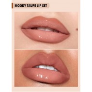 ملمع شيفاه Moody Taupe 3×1 من شيجلام مزود بمحدد للشيفاه لأطلاله ساحره