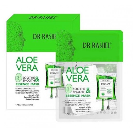 Dr. Rachel's Sheet Mask with Aloe Vera Extract to repair dry skin