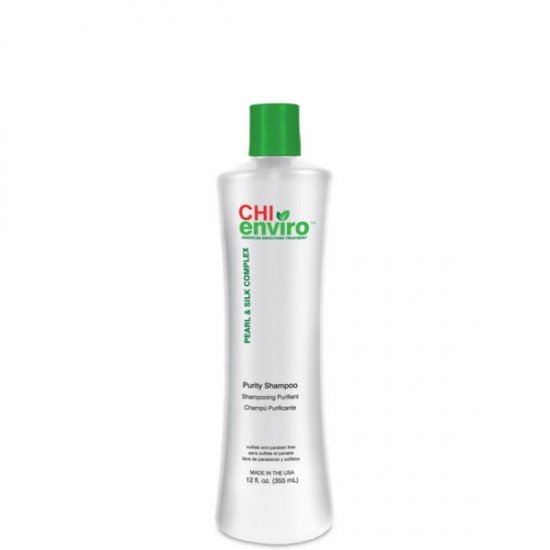 CHI purity shampoo (deep cleansing) to prepare hair before treatment