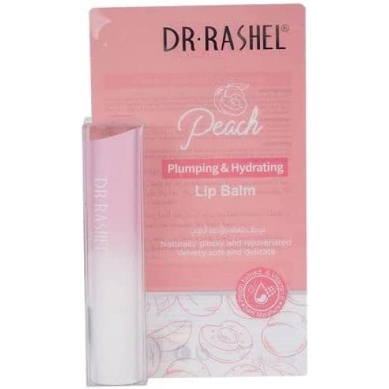 Dr. Rashel Moisturizing & Soothing Lip Balm in Peach