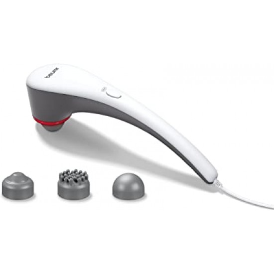 Beurer Heat Tapping Multi Usage Massager - MG 55, White & Gray