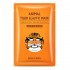 Sheet mask to moisturize the face with vitamins animal tiger