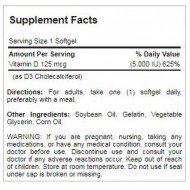 Vitamin D3 5,000 IU 100 Softgels