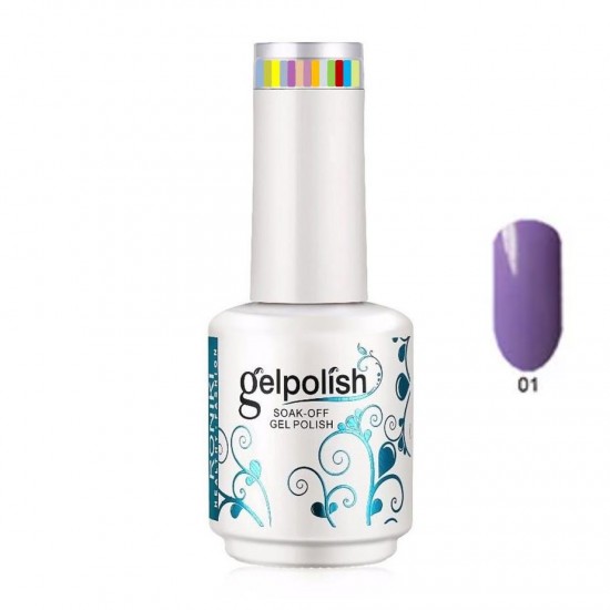 Roniki polishing gel 01purple 15 ml