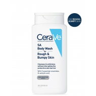 CeraVe SA body wash for rough and saggy skin
