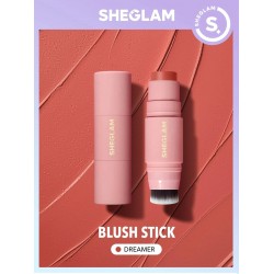 Sheglam blush Dreamer for a natural flush and attractive look, with a blending brush