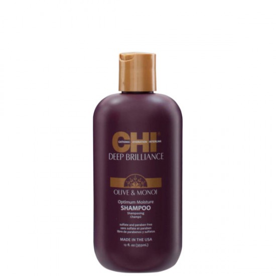 CHI Deep Brilliance Shampoo with Olive Oil and Monoi Oil 355 ml