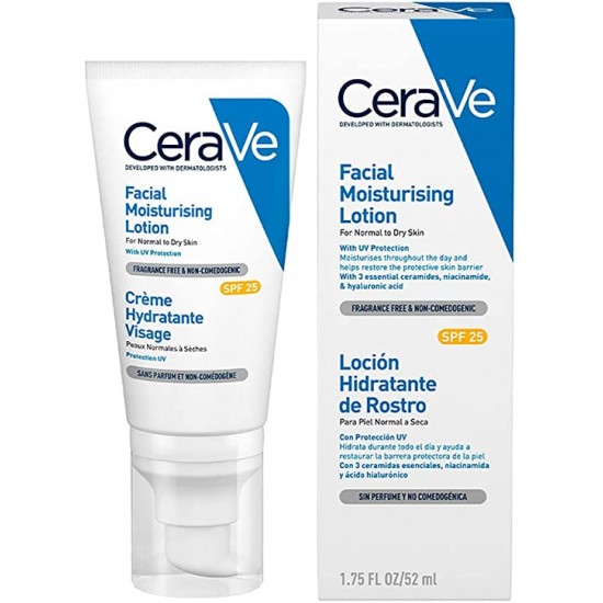 CERAVE Facial Moisturising Lotion SPF25 For Normal To Dry Skin