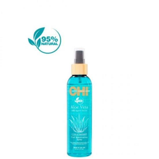 CHI Aloe Vera Strengthening Spray For Curly Hair 177 ml