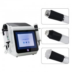 Oxygenio device has three functions to treat the skin with oxygen