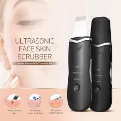 Ultrasonic Skin Scrubber Black Color