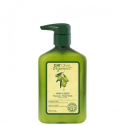 CHI Organic Extra Virgin Olive Oil Hair and Body Shampoo 340 ml