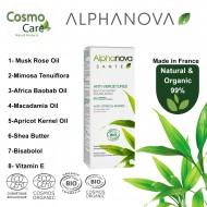 Alphanova Concentrate Care French Cream For Dry & Cracked Skin Certified Natural 99.2%