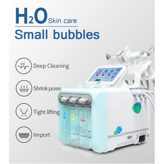 Hydra Facial H2O2 To treat and clean the skin 7 functions