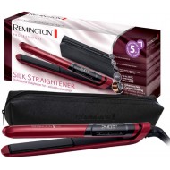 Remington Silk Hair Straightener, Red - S9600