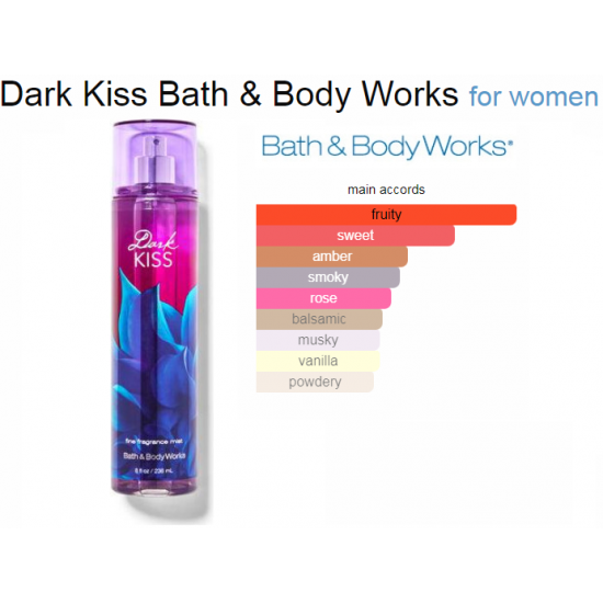 Bath and Body Works Dark Kiss Fine Fragrance Mist 236 ml