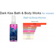 Bath and Body Works Dark Kiss Travel Size Fine Fragrance Mist 88 ml