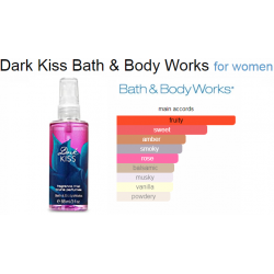 Bath and Body Works Dark Kiss Travel Size Fine Fragrance Mist 88 ml