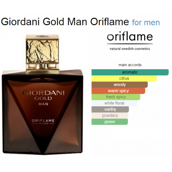 Giordani Gold Man by Oriflame E.D.T 75 Ml