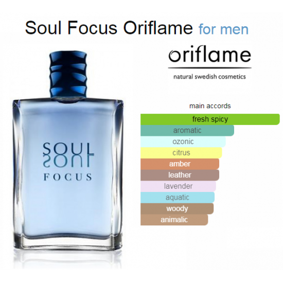 Soul Focus by Oriflame 100 ML EDT for him