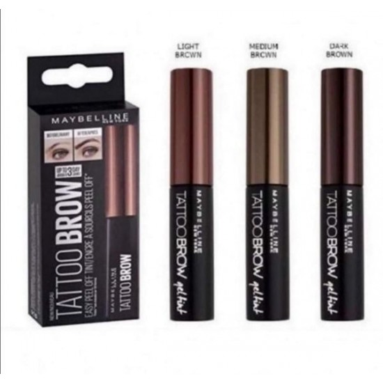 Maybelline Tattoo Brow Easy Peel Off Tint Dark Brown 4.6g