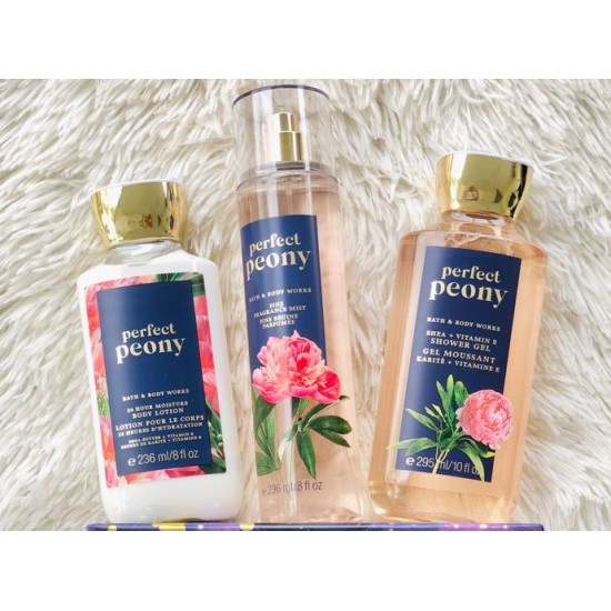 Bath and Body Works Perfect Peony Gift Set