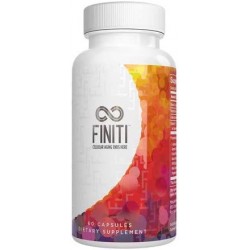 FINITI food supplement contains 60 capsules extracted from pomegranate